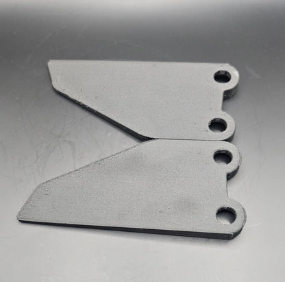KTM DUKE 125 Carbon Fibre Polymer Heel Plates