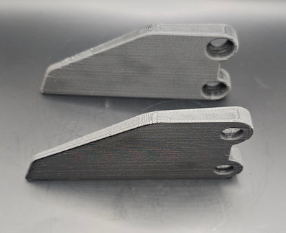 KTM DUKE 125 Carbon Fibre Polymer Heel Plates