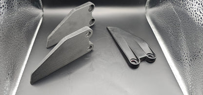 KTM DUKE 125 Carbon Fibre Polymer Heel Plates