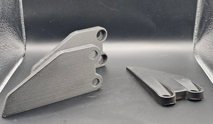 KTM DUKE 125 Carbon Fibre Polymer Heel Plates