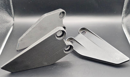 KTM DUKE 125 Carbon Fibre Polymer Heel Plates